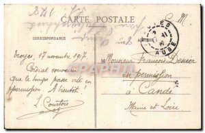 Old Postcard Troyes Cathedral Choir