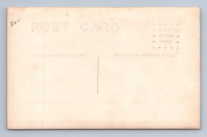 RPPC CHILDREN BALLOON DIRIGIBLE STUDIO REAL PHOTO POSTCARD (c. 1910)