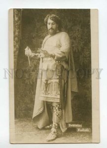 491568 Mattia BATTISTINI Italian OPERA Singer MACBETH Vintage PHOTO postcard