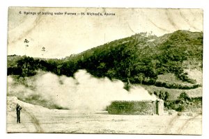 Portugal - Azores, St. Michael's. Furnas, Springs of Boiling Water