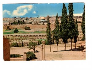 Jerusalem, Jordan, Used with Kingdom of Gordon Stamp
