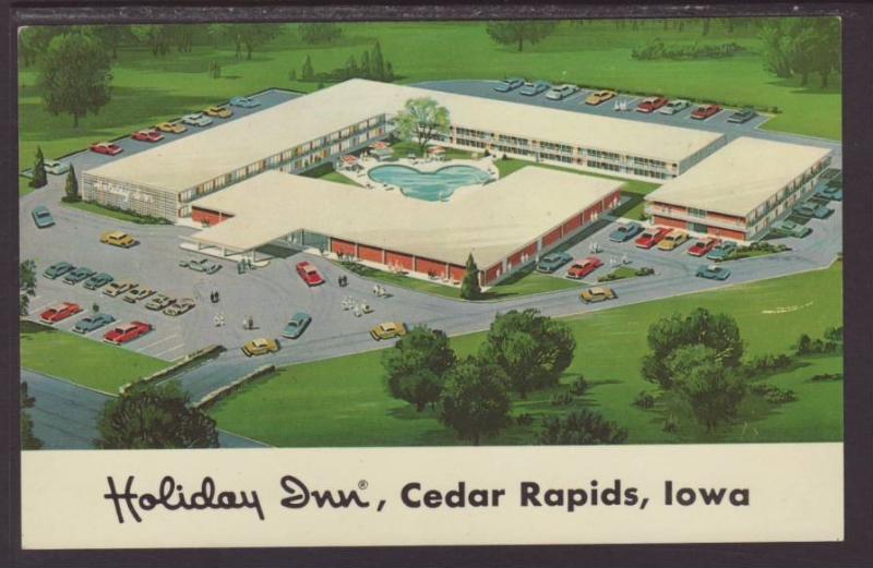 Holiday Inn,Cedar Rapids,IA Postcard