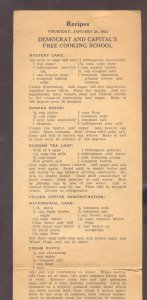 SEDALIA MISSOURI MO. SEDALIA DEMOCRAT AND CAPITAL NEWSPAPER ADVERTISING ITEM