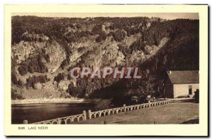 Old Postcard Black Lake