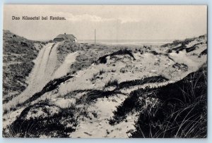 Schleswig-Holstein Germany Postcard The Kussetal near Rantum c1910 Unposted