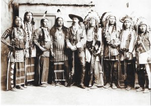 Buffalo Bill Cody Native Americans 1890 Indian Congress Pan American Expo 4 by 6