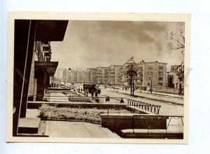 200870 Lithuania Siauliai Friendship avenue old postcard