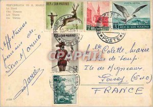 Postcard Modern Repubblica di S Marino Tours Hunting Archery