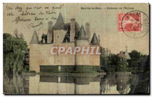 Old Postcard Neully Real Chateau I Lock