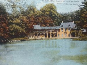 Marie Antoinettes Hamlet Home Versailles France Vintage Postcard