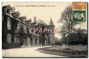 Postcard Old Chateau De Bruyeres Le Chateal