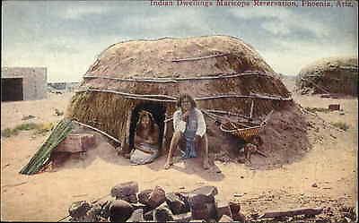 PHOENIX AZ American Indian Dwelllings Maricopa Reservation 