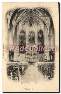 Postcard Old Bethume Church St Vaast