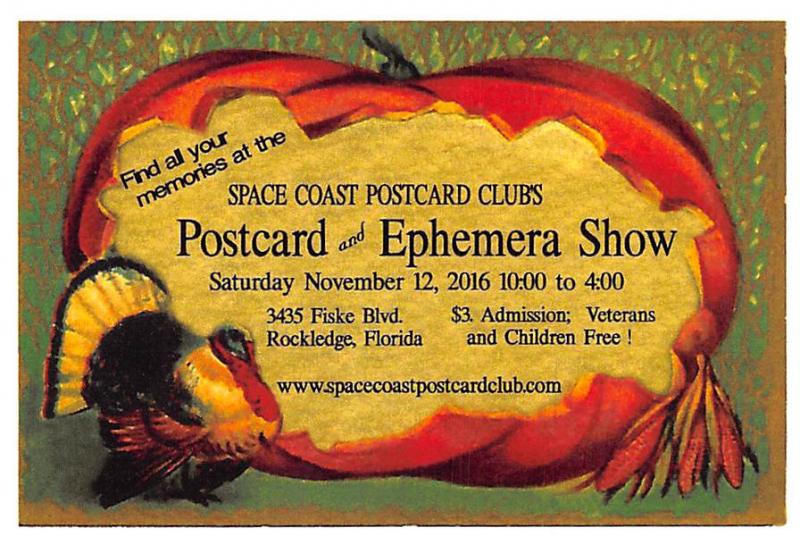 Postcard & Ephemera Show - Rockledge, Florida