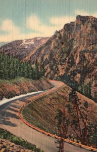 Switchbacks,Cooke City-Red Lodge Highway to Yellowstone National Park