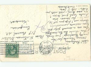 Pre-Linen New Year MESSENGER BOY WITH LARGE CLOCK AB2501