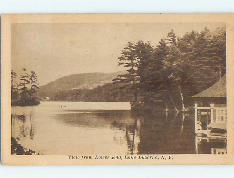 Divided-Back COTTAGE AT THE LOWER END Near Saratoga Springs NY p1874