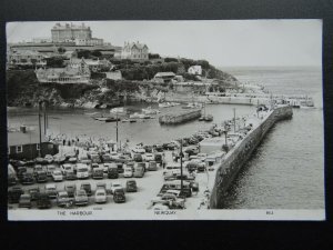 Cornwall NEWQUAY The Harbour c1960s RP Postcard