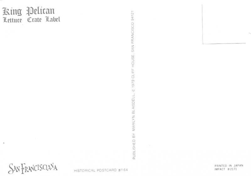 King Pelican - Clarksburg, California