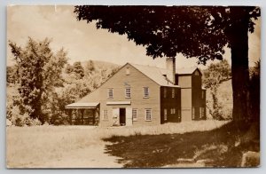Weston VT View Of The Old Mill  Vermont Real Photo Postcard O21