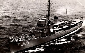 Hr Ms Lynx Marine Vintage RPPC 09.85
