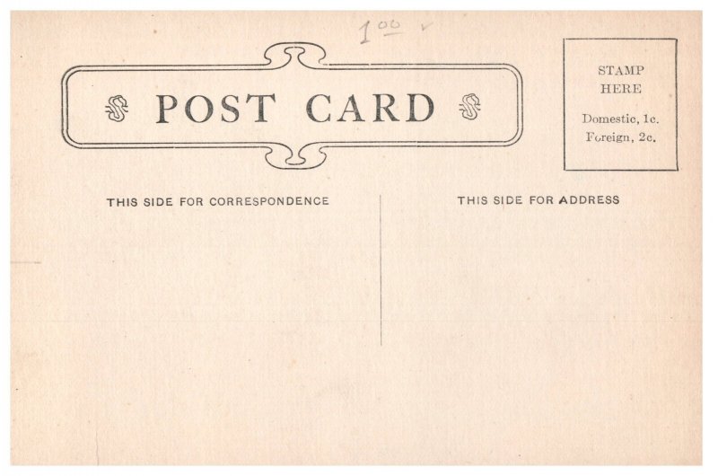 Vintage State Capitol Providence RI Postcard Unposted Divided Back