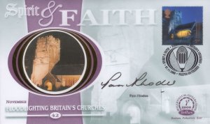 Pam Rhodes Songs Of Praise Presenter Hand Signed FDC