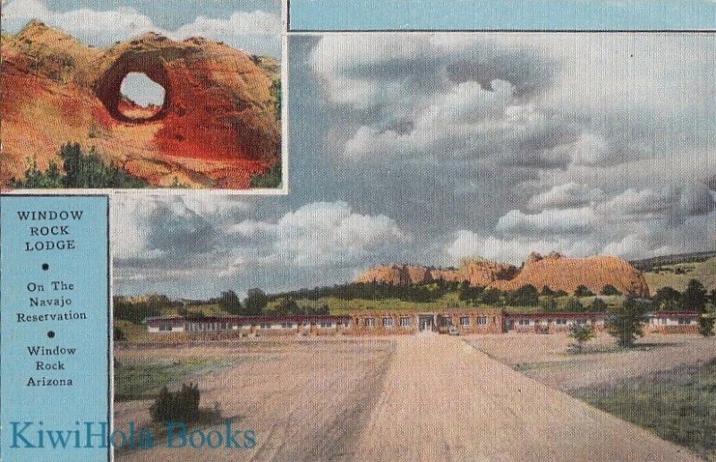 Postcard Window Rock Lodge Navajo Reservation Window Rock AZ