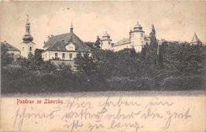 B82835 pozdrav ze zamrsk czech republic  front/back scan