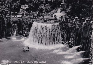 RP; TIVOLI, Lazio, Italy, 1930-1940s; Villa D'Este, Fountains' Queen