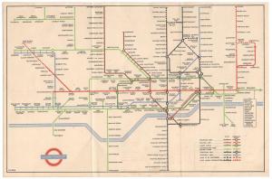 London Railways Map - 1948