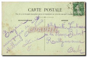 Rueil Postcard Old Train Station