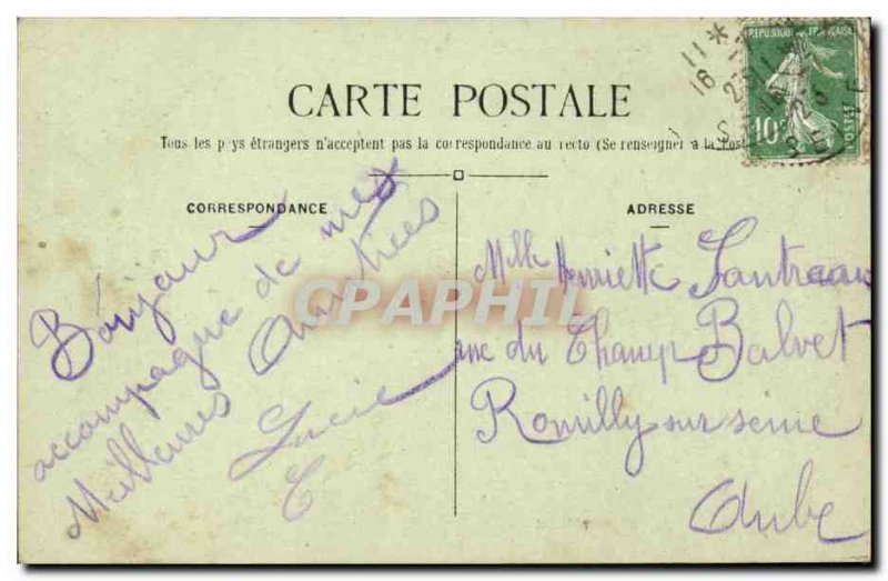 Rueil Postcard Old Train Station