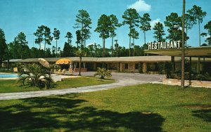 Vintage Postcard Paloma Court and Restaurant North Nahunta Georgia GA