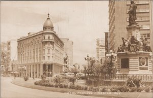 RPPC Postcard Hotel Francis Mexico DF