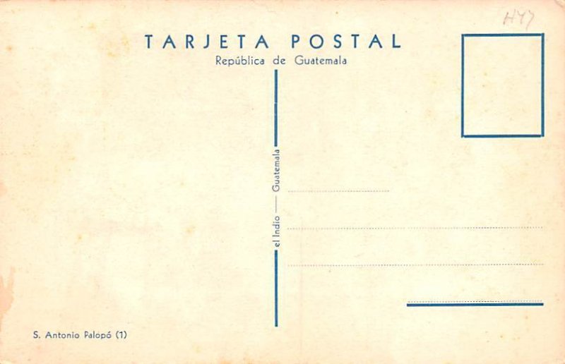 San Antonio Palopo Guatemala, Central America Unused 