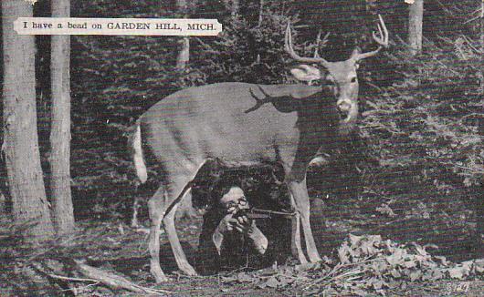 Michigan Garden Hill Deer Hunter