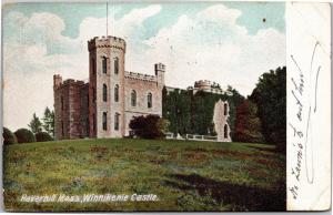 Winnikenie Castle, Haverhill MA Undivided Back c1905 Vintage Postcard H20