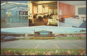 PEI Prince Edward Island CHARLOTTETOWN Kirkwood Motel Hotel Routes 1 & 2 Chrome