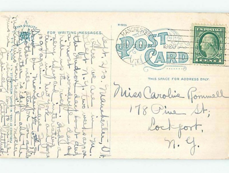 W-Border LIBRARY SCENE Manchester Vermont VT hs2631