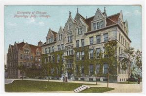 Physiology Building University Chicago Illinois 1910c pos...