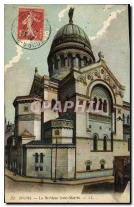 Postcard Old Tours Basilica St. Martin