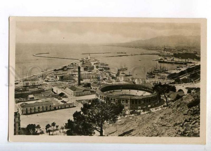 247809 NORDDEUTSCHER LLOYD SPAIN MALAGA stadium Vintage photo