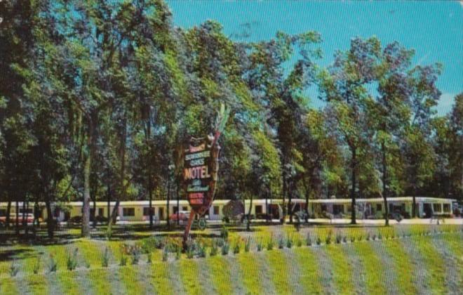 Florida Old Town Suwannee Oaks Motel & REstaurant 1959