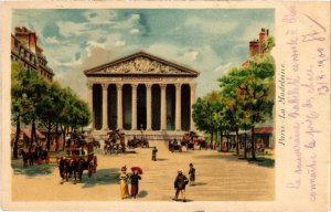 CPA PARIS La Madeleine LITHO (1244558)