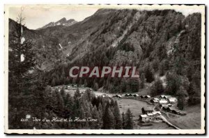 Old Postcard Van d & # 39En High And The High Cine