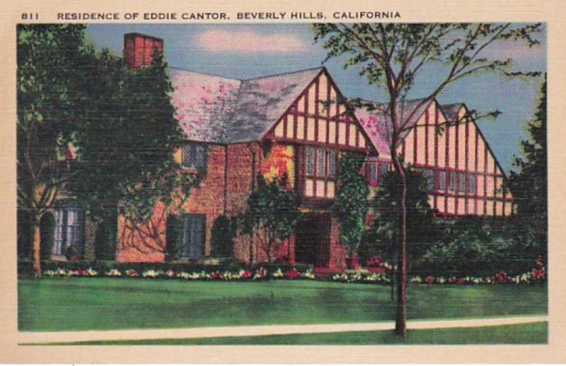 California Beverly Hills Residence Of Eddie Cantor