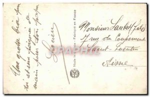 Old Postcard Paris Decorative Arts Grand Palace from night