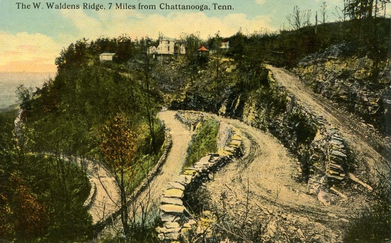 TN - Chattanooga. The West Waldens Ridge