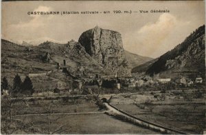 CPA CASTELLANE - Vue générale (143088)